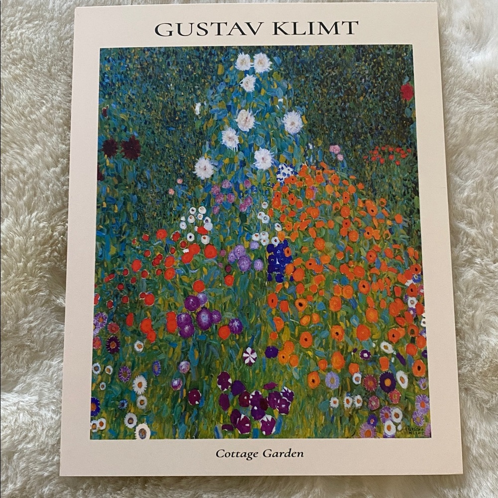 Gustav Klimt Cottage Garden 8x10